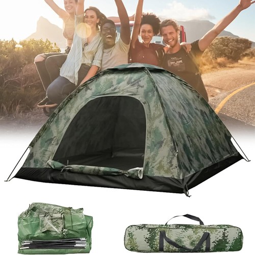 Camping tent person - camping,